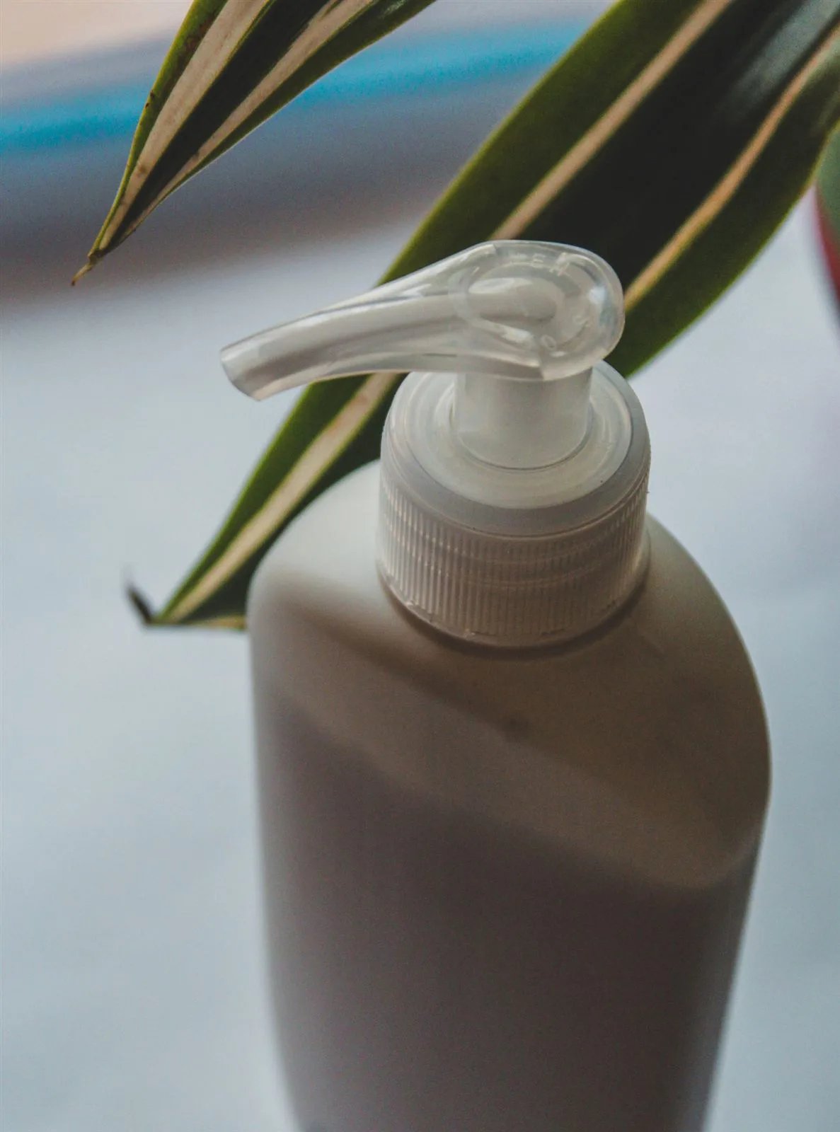 Body lotion bottle